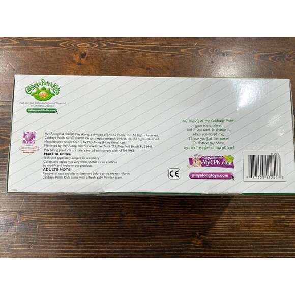 Cabbage Patch Kids Celebration 25 Years Sandra Elizabeth Pink Baby Brand New Box - Picture 7 of 8